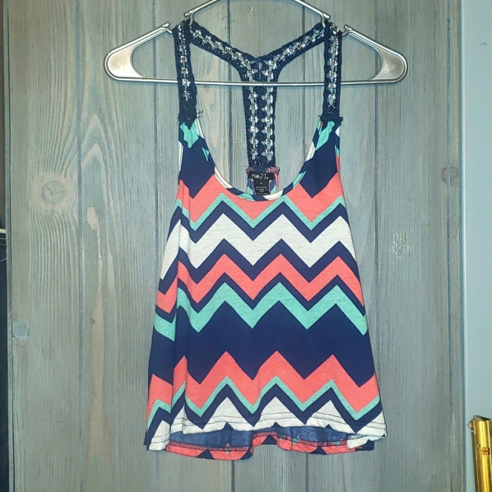 Multicolored tank top